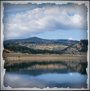 View of Panguitch Lake, Utah